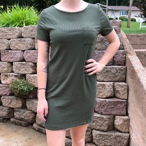 Army/olive green One Clothing Los Angeles dress